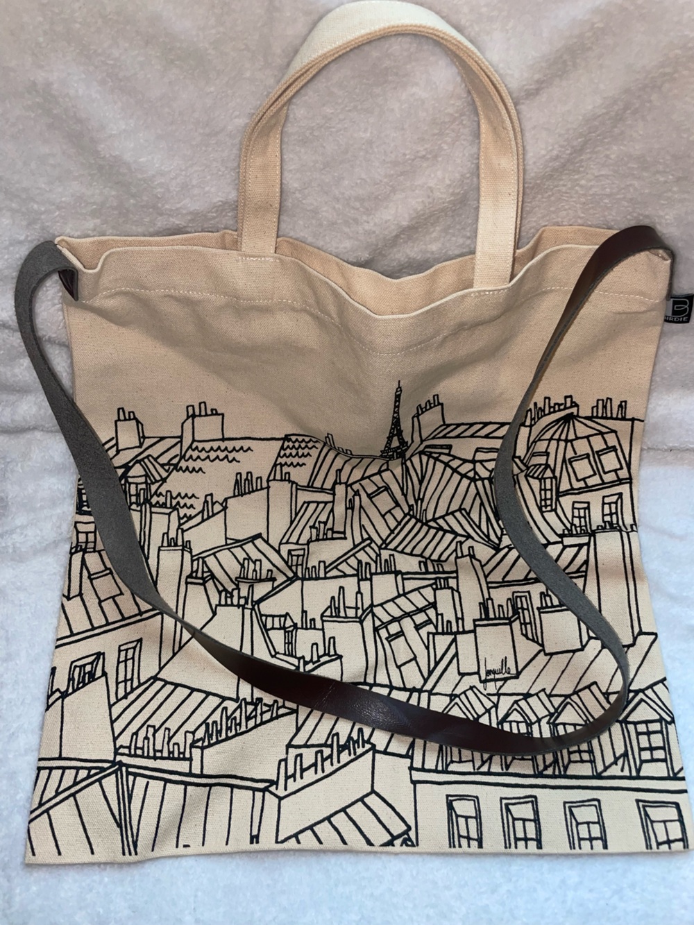 Paris Skyline Tote